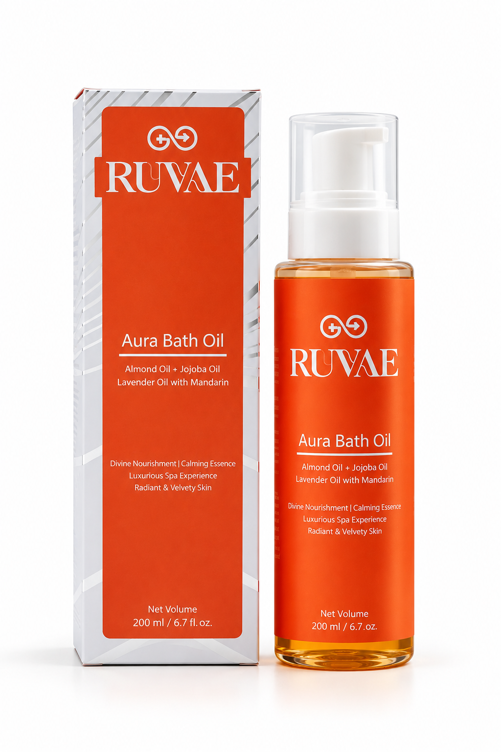 Aura Bath Oil 200ml Body Wash