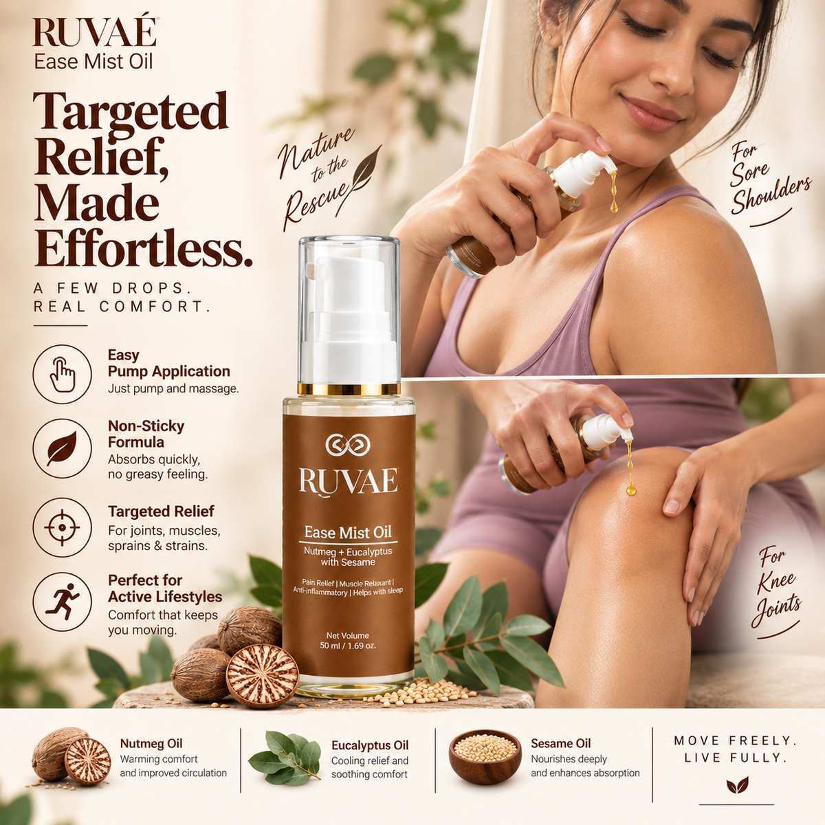 Ease Mist Oil