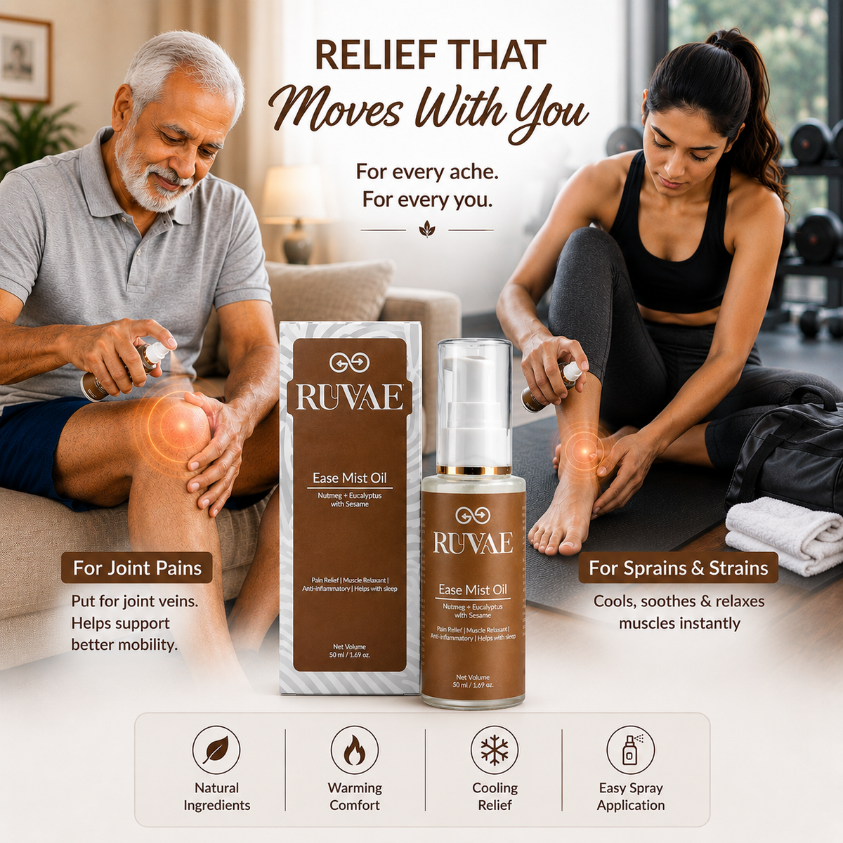 Ease Mist Oil